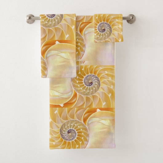 Nautilus Muschelbadehandtuch-Set Badhandtuch Set (Insitu)