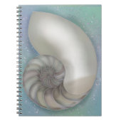 Nautilus Perlmutt Notizblock (Vorderseite)