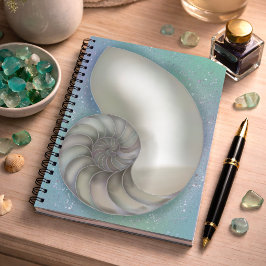 Nautilus Perlmutt Notizblock