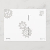 Nautilus-Raumschiff Postkarte (Rückseite)