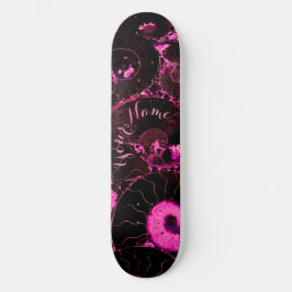 Nautilus rosa Muschel Skateboard