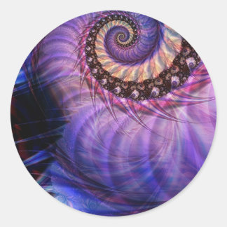 Nautilus Runder Aufkleber