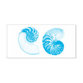 NAUTILUS SEASHELL BRIEFMARKE PERMASTEMPEL (Design)