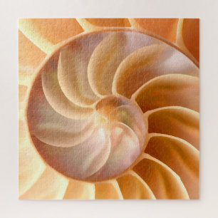 Nautilus Seashell Natur Themenrätsel für Erwachsen Puzzle