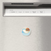 Nautilus Seashell und Sand Magnet (In Situ (Geschirrspüler))