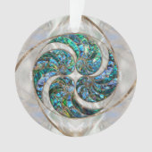 Nautilus Shell - Abalone and Pearl Ornament (Vorderseite)