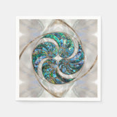 Nautilus Shell - Abalone and Pearl Serviette (Vorderseite)