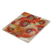 Nautilus Shells Fliese (Seite)