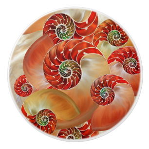 Nautilus Shells Keramikknauf