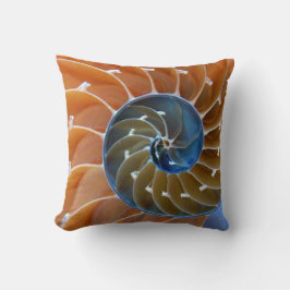 Nautilus Spirals Kissen