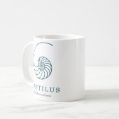 Nautilus-Tasse von Kapitän Nemos Ship Kaffeetasse (Vorderseite Links)