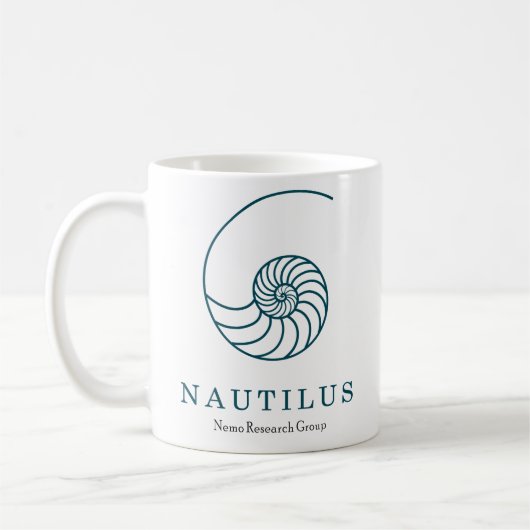 Nautilus-Tasse von Kapitän Nemos Ship Kaffeetasse (Links)