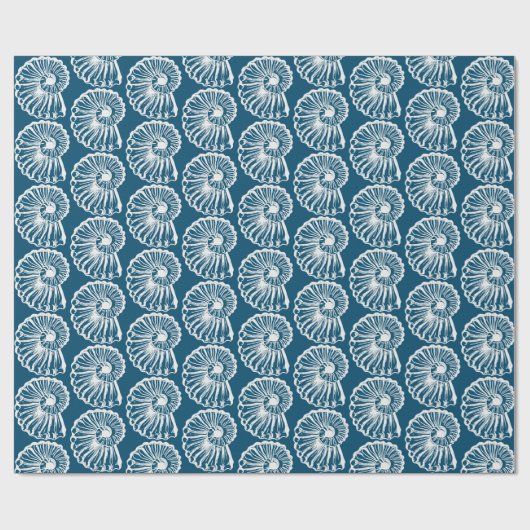 Nautilus Wrapping Paper Geschenkpapier (Flach)