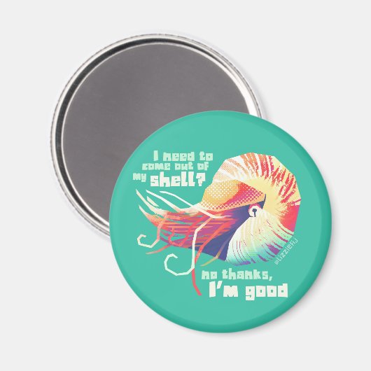 Nautilusmagnet Magnet (Vorderseite/Rückseite)