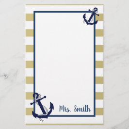 nautisch briefpapier