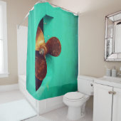 Nautisch - der Propeller-Duschvorhang des Schiffs Duschvorhang (Beispiel)