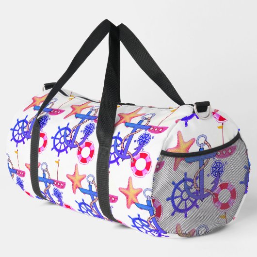 nautisch duffle bag (Rechte Ecke)
