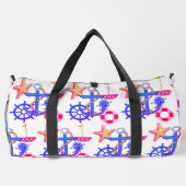 nautisch duffle bag (Rückseite)