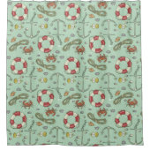 nautisch duschvorhang (Vorderseite)