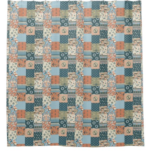 nautisch duschvorhang (Vorderseite)