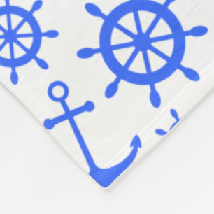 nautisch fleecedecke