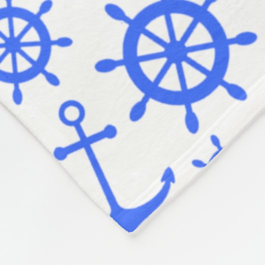 nautisch fleecedecke (Ecke)