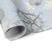 nautisch geschenkpapier (Rolleneckpunkt)