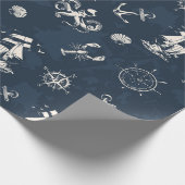 nautisch geschenkpapier (Ecke)
