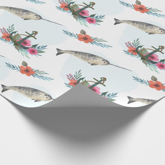 nautisch geschenkpapier (Ecke)