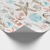 nautisch geschenkpapier (Ecke)