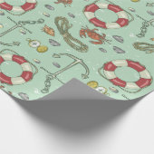 nautisch geschenkpapier (Ecke)