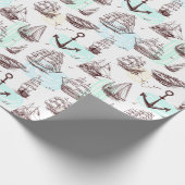 nautisch geschenkpapier (Ecke)