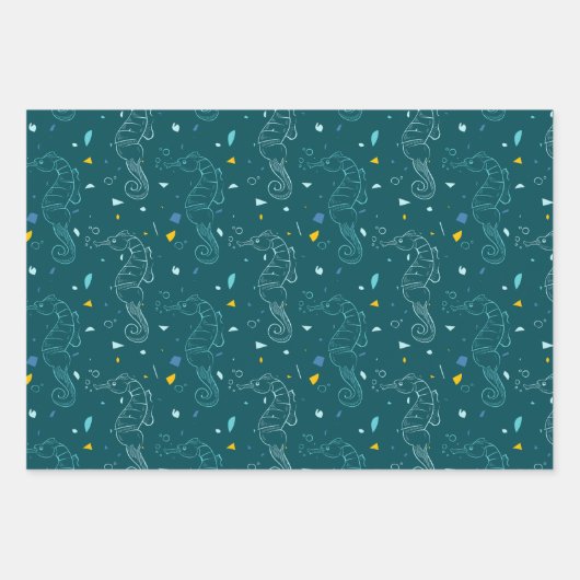 nautisch geschenkpapier set (Vorderseite 2)