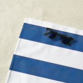Nautisch gestreift strandtuch (Beispiel)