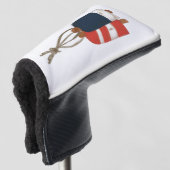 Nautisch Golf Headcover (3/4 Vorderseite)
