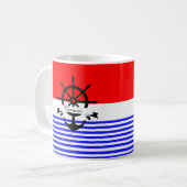nautisch kaffeetasse (Vorderseite Links)