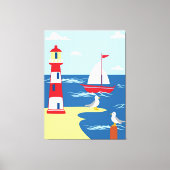 nautisch leinwanddruck (Vorderseite)