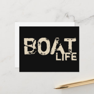 nautisch SCHIFFSLEBEN Postkarte