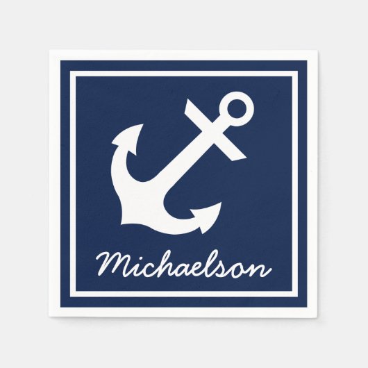 nautisch serviette (Vorderseite)