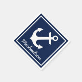 nautisch serviette (Ecke)