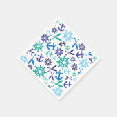 nautisch serviette (Ecke)