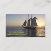 Nautisch - Visitenkarten Visitenkarte (Rückseite)