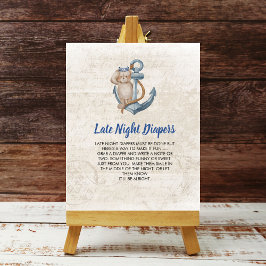 Nautische Abenteuer für späte Nächte Poster