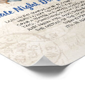 Nautische Abenteuer für späte Nächte Poster (Ecke)