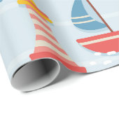 Nautische Abenteuer Geschenkpapier (Rolleneckpunkt)