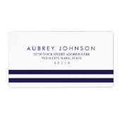 Nautische Adressmarken (Vorne)