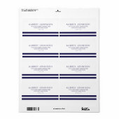 Nautische Adressmarken (Vorne)