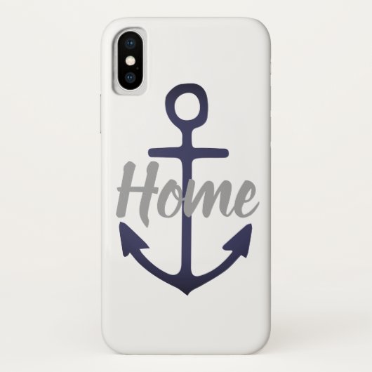 nautische ANCHOR-ZUHAUSE | Case-Mate iPhone Hülle (Rückseite)