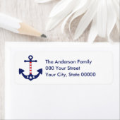 Nautische Anker Patriotische Stars & Streifen (Insitu)