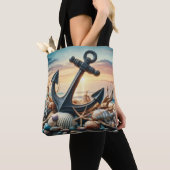 Nautische Anker-Tragetasche Tasche (Von Nahem)